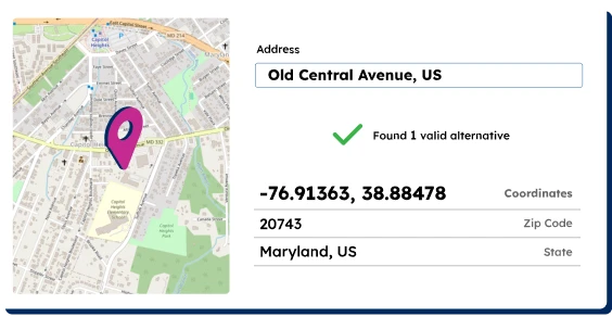 GeoPostcodes - international geocoding